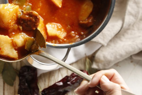 patatas a la riojana en cazuela