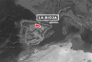 Mapa de situación, La Rioja España
