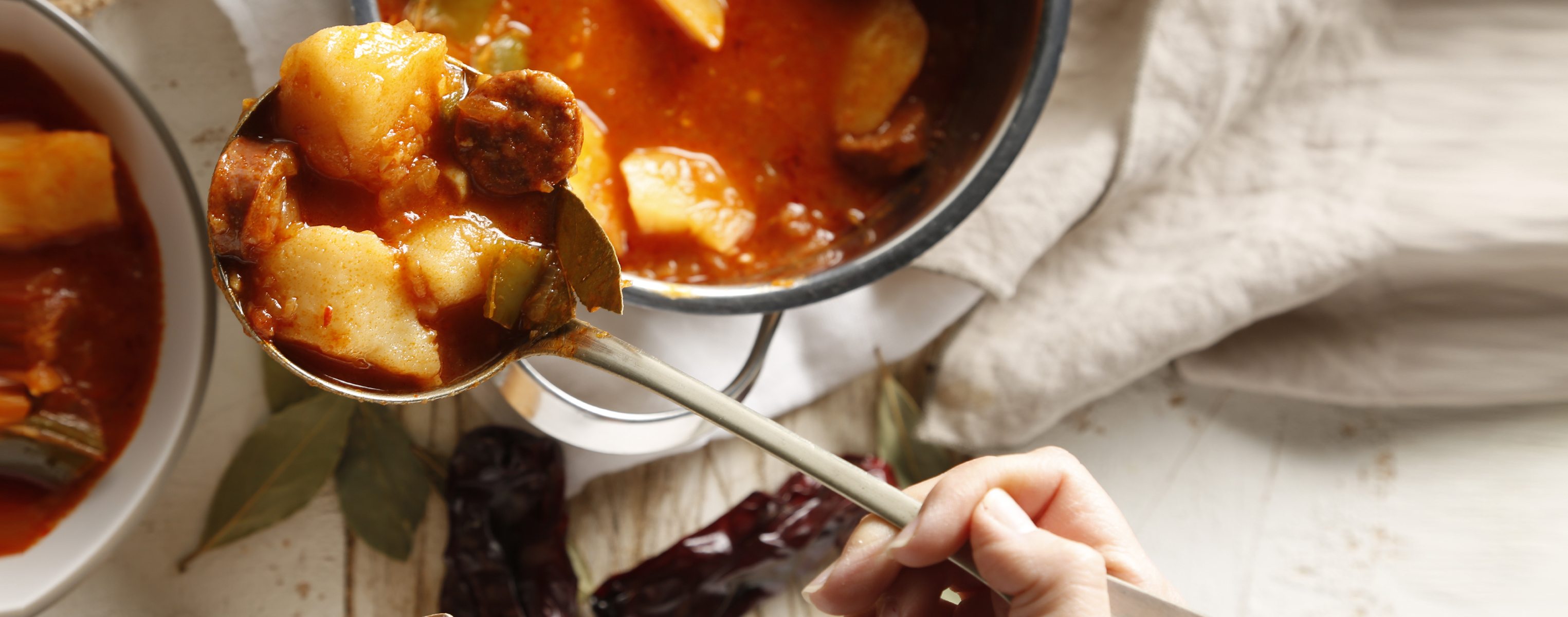 patatas a la riojana en cazuela