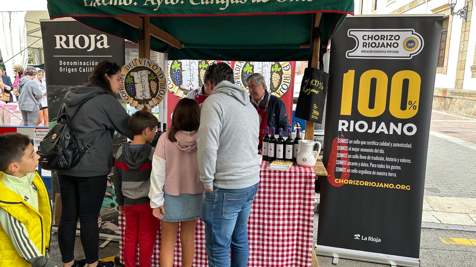 Participamos Feria Regional del Queso y La Miel de Asturias gracias a la Cofradía del Vino