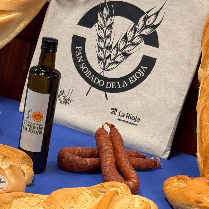 Pan Sobado de La Rioja, IGP Chorizo Riojano